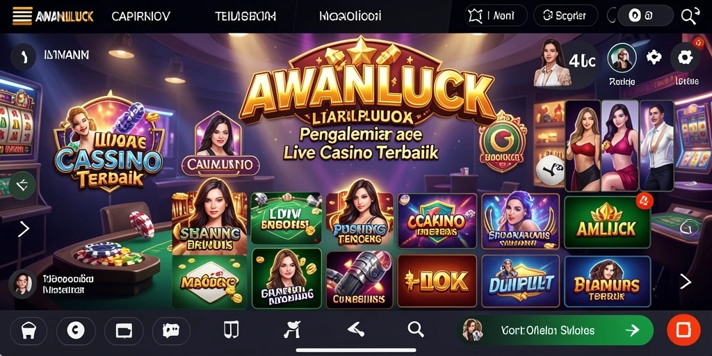 Pengalaman gameplay Live Casino yang mendebarkan dan interaktif.