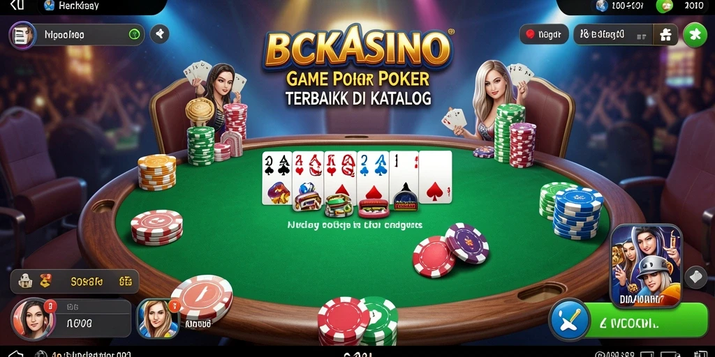 Gameplay poker seru di BCKASINO dengan pemain dari seluruh dunia.