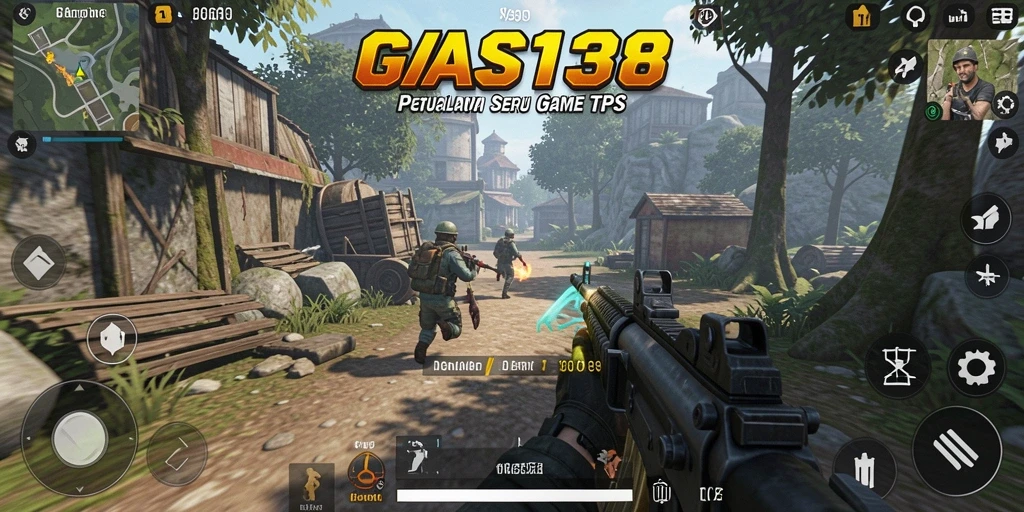 Menampilkan aksi mendebarkan dalam gameplay TPS GAS138.