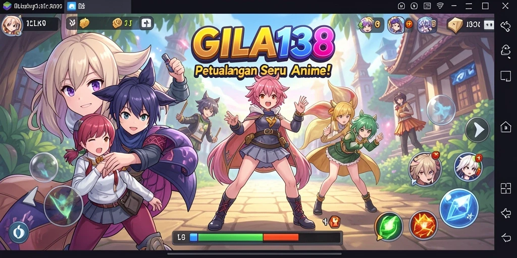 Tampilan gameplay GILA138 yang seru dan dinamis.