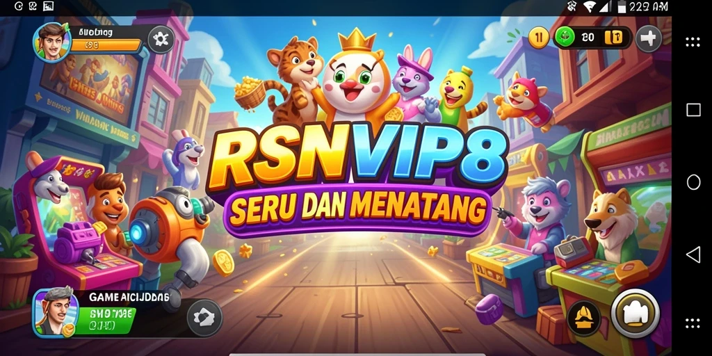 Tampilan gameplay RSNVIP8 yang menegangkan dan penuh aksi.