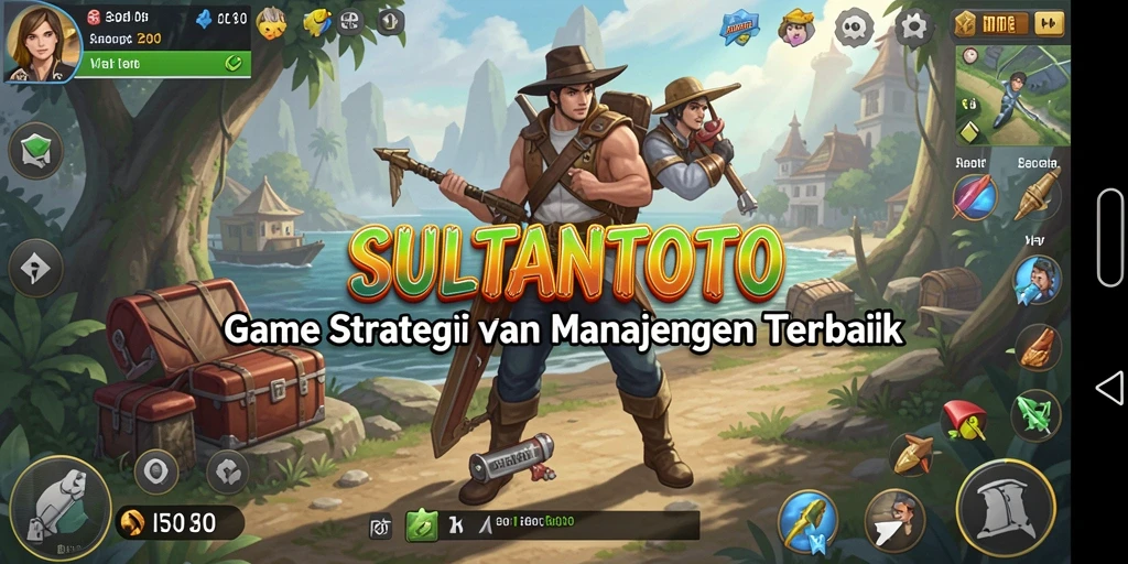 Tangkapan layar dari gameplay menarik SULTANTOTO